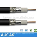 China proveedor rg6 cable coaxial abrazadera y cable coaxial rg11